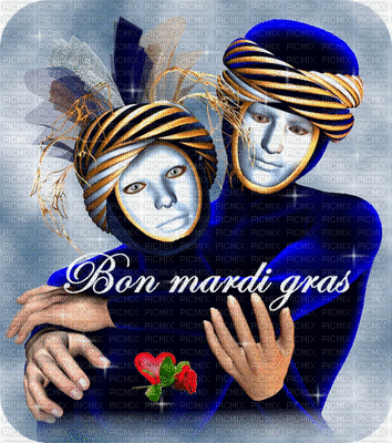bon mardi gras - 免费动画 GIF