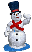 snowman - Gratis animeret GIF