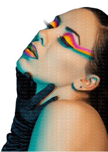 rainbow woman - png gratis