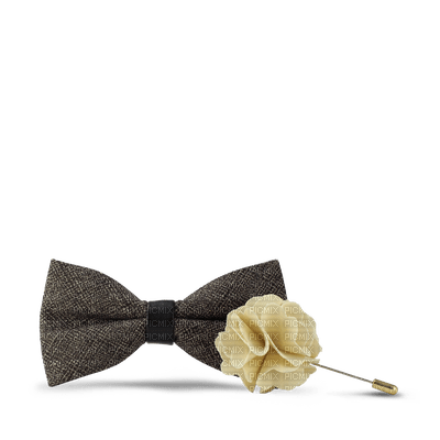 Kaz_Creations Deco Lapel Flower Colours Bow Tie - png gratis