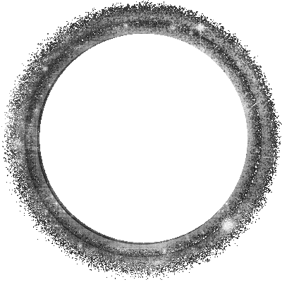 silver circle frame (created with gimp) - Δωρεάν κινούμενο GIF