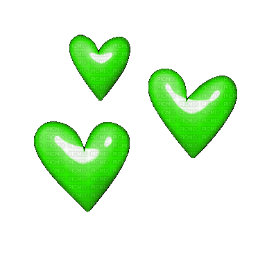 Hearts.Green - безплатен png