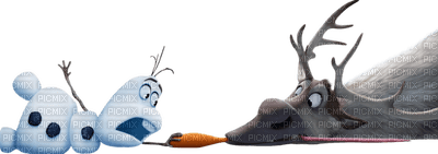 frozen snowman olaf disney cartoon movie - 無料png