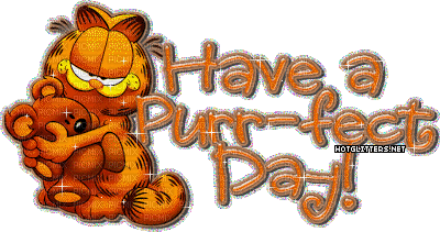 Have A Purr-fect Day (From MyGlitters.net) - Bezmaksas animēts GIF