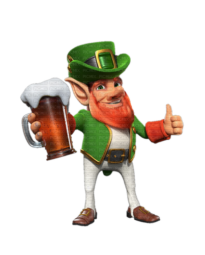 Elfe St-Patrick:) - png gratis