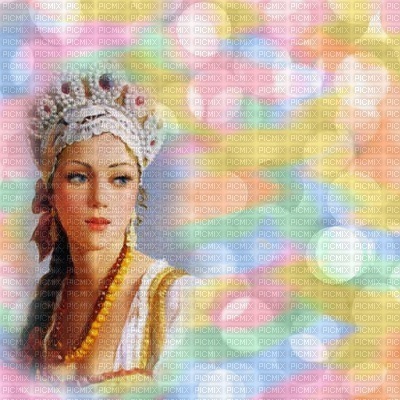 image encre couleur effet femme texture pastel arc en ciel bulles edited by me - безплатен png