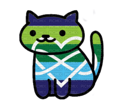 Neko Atsume polyamory polyam Pride cat - δωρεάν png