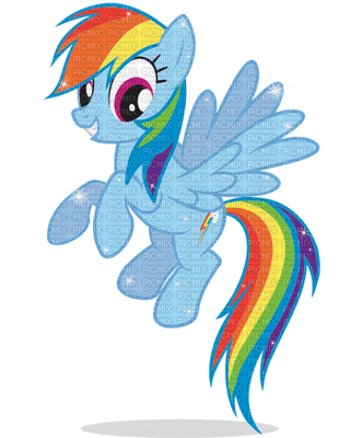 poney rainbow - 無料png