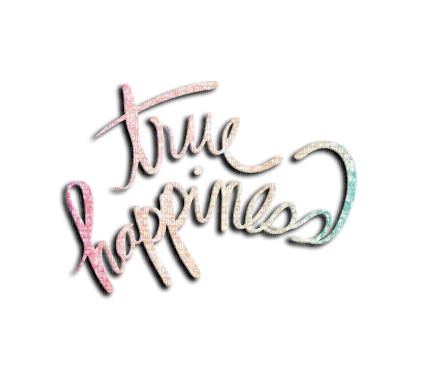 kikkapink happiness quote png pink teal - darmowe png