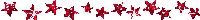 red glitter stars - Бесплатный анимированный гифка