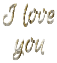 I Love You - PNG gratuit
