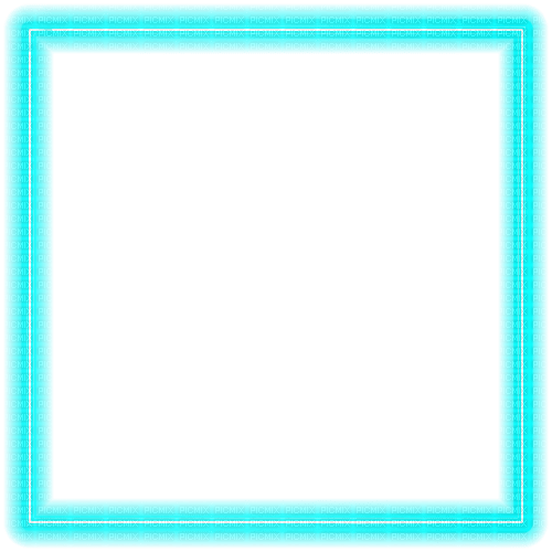 turquoise frame - ingyenes png