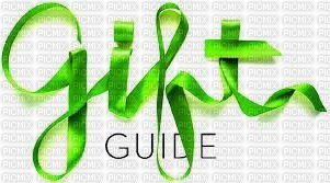 gift guide - PNG gratuit