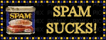 spam sucks blinkie - 無料のアニメーション GIF