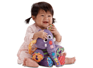 baby with toy bp - png gratuito