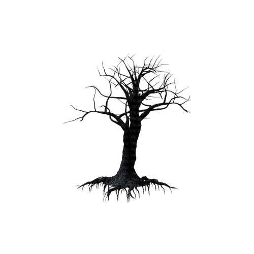 kikkapink deco scrap gothic tree - png gratuito