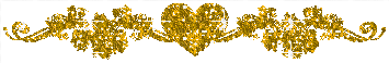сердце, золото - Ingyenes animált GIF