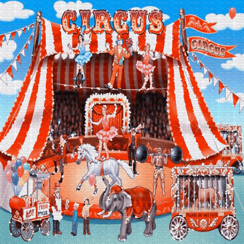 zirkus milla1959 - Animovaný GIF zadarmo