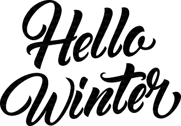 Hello Winter - zdarma png