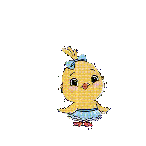 Nina chicken - Gratis animerad GIF