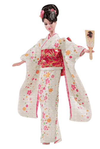 Princess of Japan Barbie - PNG gratuit
