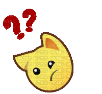 Thinking emoji - GIF animado grátis