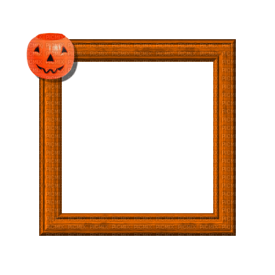 Small Orange Frame - besplatni png
