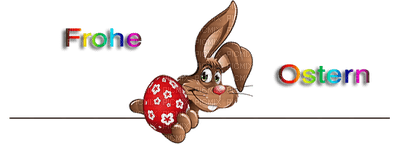 Frohe Ostern bunny With text - 無料png
