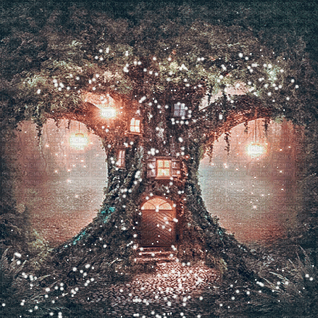 glitter forest - Ingyenes animált GIF