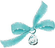 soave deco vintage animated bow jewelry teal - Gratis animeret GIF