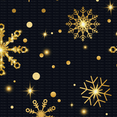 ♡§m3§♡ SNOWFLAKE GOLD ANIMATED WINTER GIF - 免费动画 GIF