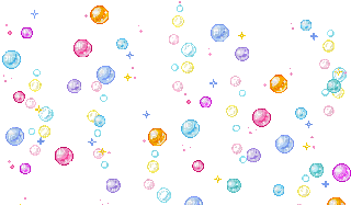 rainbow bubbles gif - Free animated GIF