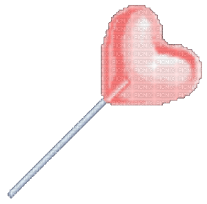 HEART LOLLIPOP - Darmowy animowany GIF