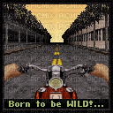 born to be wild - Бесплатный анимированный гифка