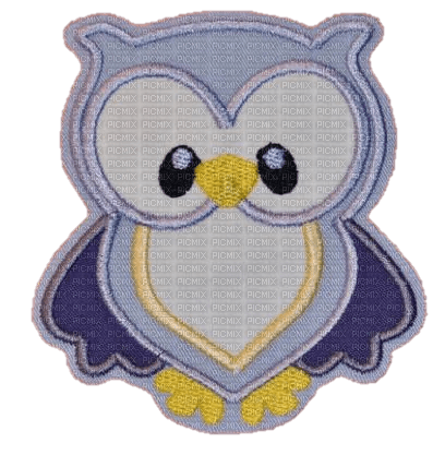 patch picture owl - ücretsiz png