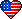 coeur amerique - GIF animé gratuit