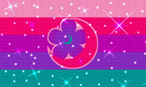 Glitter bi lesbian flag with symbol - Free animated GIF