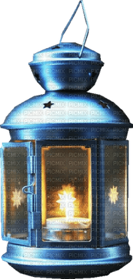 Kaz_Creations  Deco Baby Blue Lantern - безплатен png