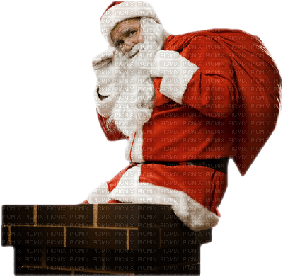 Santa Claus Christmas decoration_Père Noël Noël décoration_tube - png ฟรี
