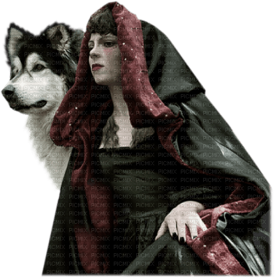 cecily-loup et femme - zadarmo png