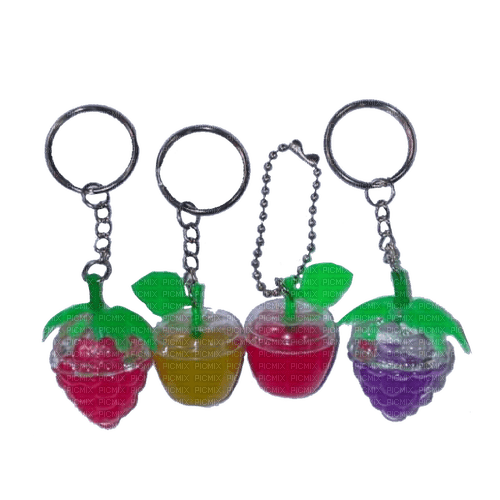 fruit keychains - Free PNG