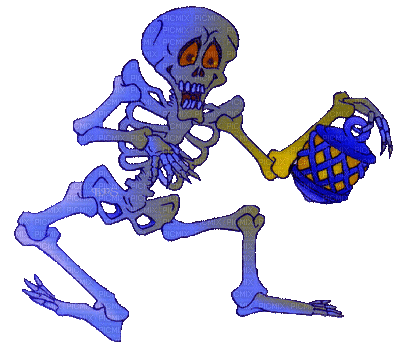 bone - GIF animado grátis