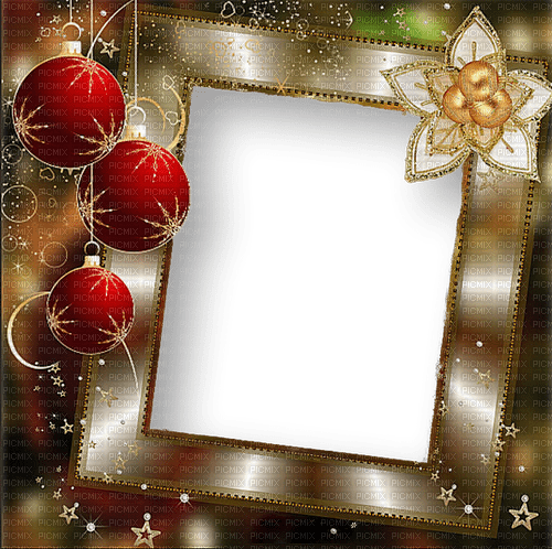 Noël.Christmas.Cadre.Frame.Victoriabea - Free PNG