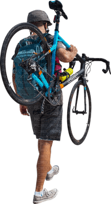 Kaz_Creations Man Homme Bike - PNG gratuit