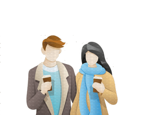coffee young person - 免费PNG