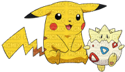 pikachu and togepi - GIF animate gratis