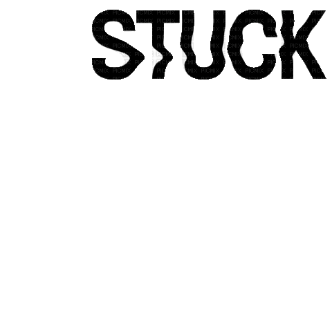 Stuck - Free animated GIF