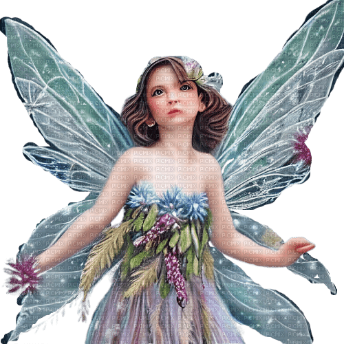 kikkapink winter fairy fantasy - ücretsiz png
