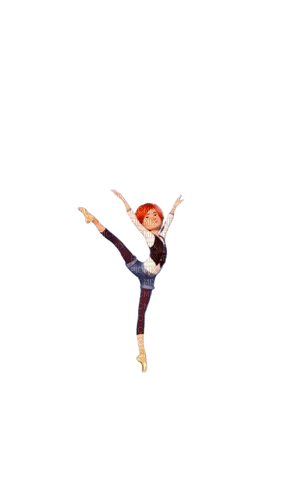 Ballerina-Rubicat - besplatni png