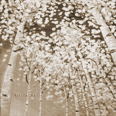 Y.A.M._Autumn background Sepia - Besplatni animirani GIF